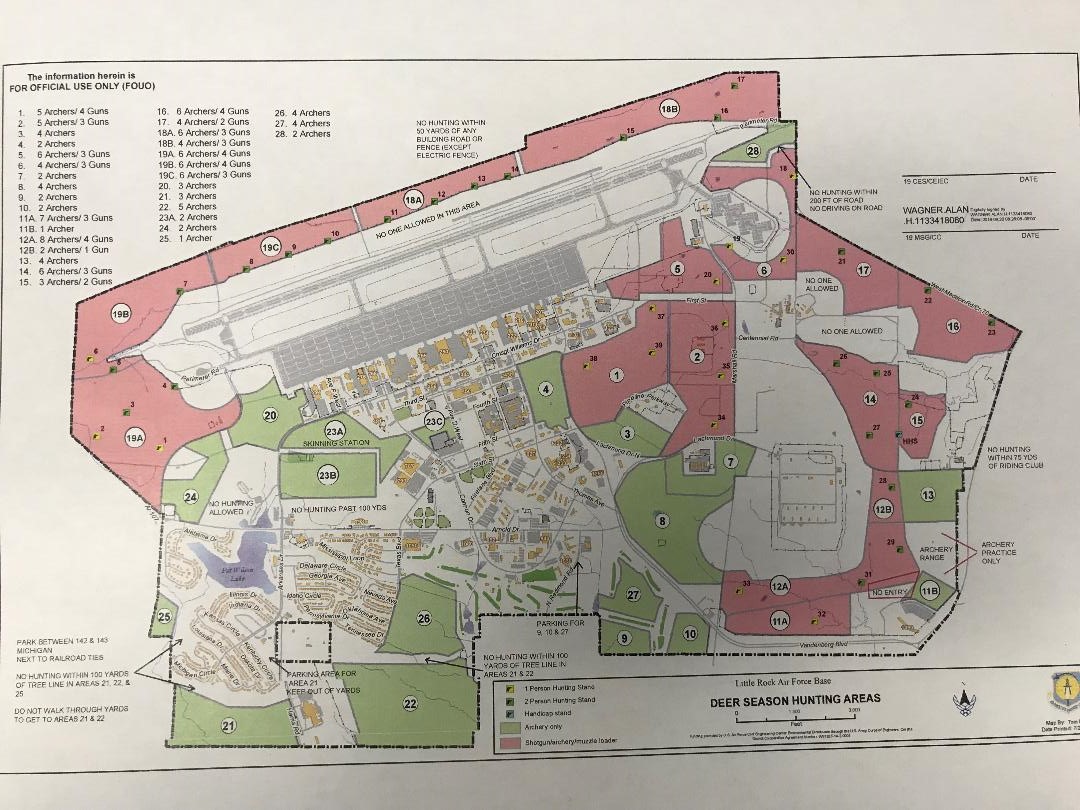 Hunting Little Rock Air Force Base iSportsman